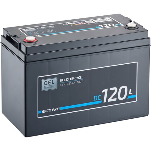 Ective 120l gel batteria - ective,