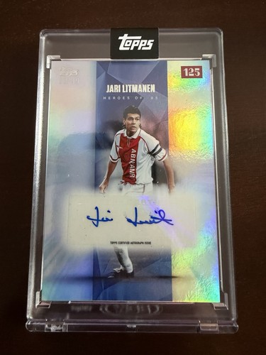 Jari litmanen 2025 topps ajax - topps,