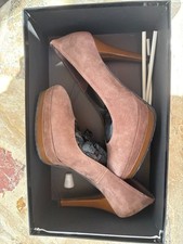 Scarpe tacchi camoscio - , pernice