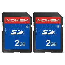 INDMEM 2 Pack Scheda SD 2GB