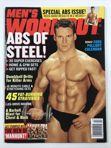 Men workout magazine - men's,