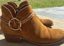 Women's Brown Suede Ankle