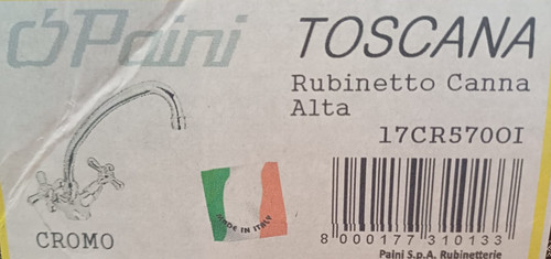 Rubinetto canna alta paini - canna,