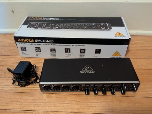 Behringer umc404hd audiophile - behringer,