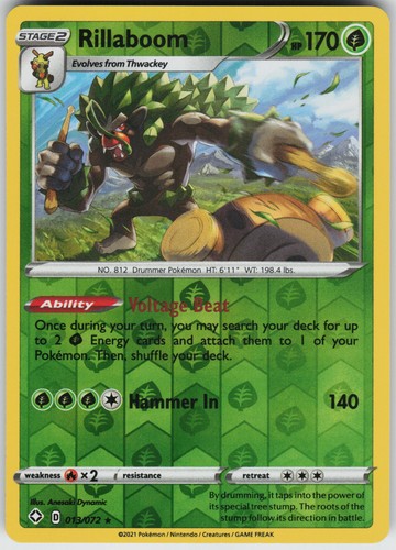 Pokemon rillaboom - pokemon,