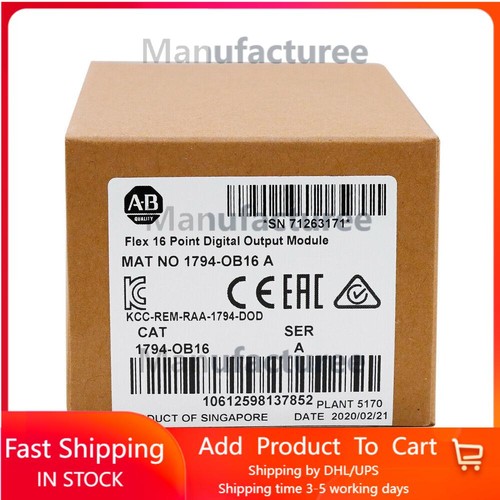 New allen bradley 1794 - ab, 1794-ob16