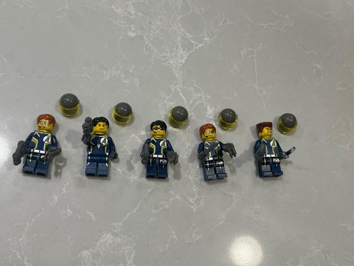 Lotto minifigure lego - lotto, agents