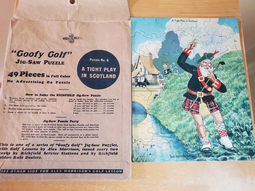 Puzzle vintage gioco - puzzle, "un
