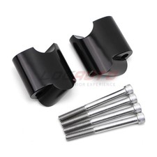 Per Harley Sportster Forty Eight 48 Nero Rialzo Manubrio Moto Manubrio