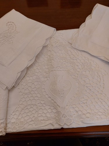 Lenzuola matrimoniale pizzo - lenzuola, di