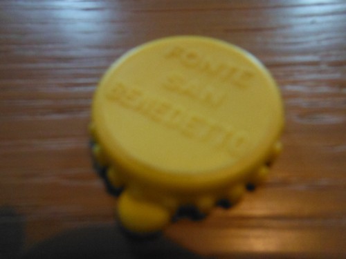 Tappo plastica giallo - tappo,