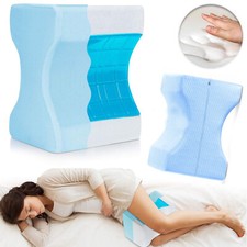 Cuscino memory gel supporto gambe dormire di lato sciatica lombalgia gravidanza