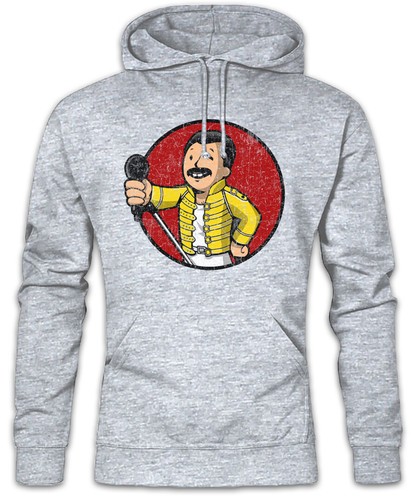Felpa con cappuccio freddie - felpa,
