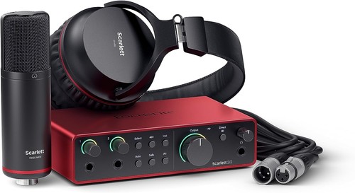 Focusrite scarlett 2i2 studio - scarlett,