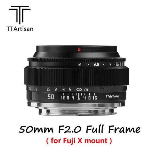 Ttartisan 50mm full frame - f2.0,