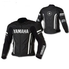 Giacca Moto Pelle Yamaha