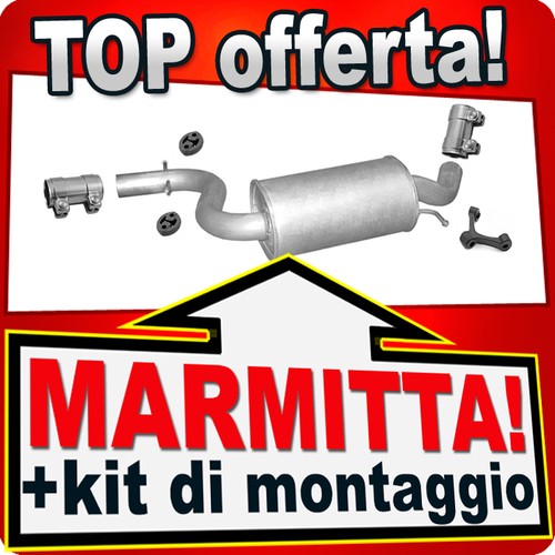 Silenziatore centrale per - per, seat