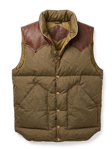 Gilet piumino vintage montagna