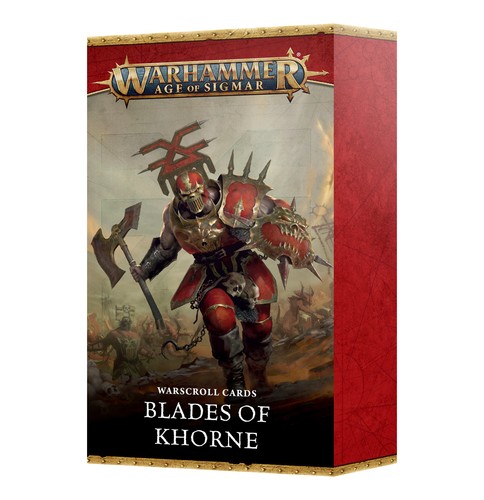 Blades khorne warscroll - blades,