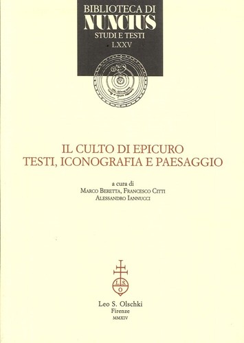 Culto epicuro testi - il,