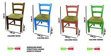SEDIA BABY PER BAMBINI LEGNO