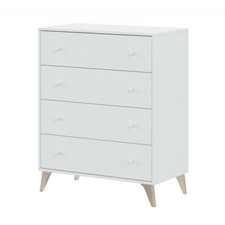 Cassettiera Como Bianco 4