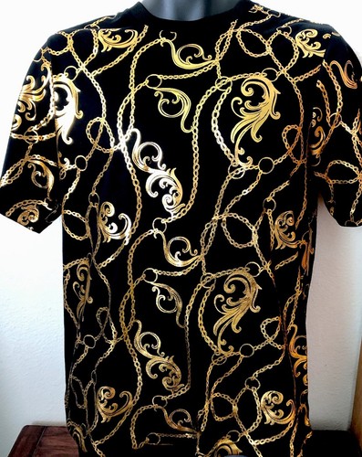 Shirt barocco oro - t-shirt, catena