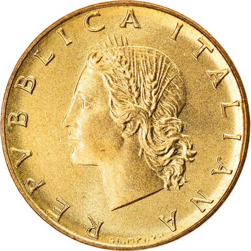 834926 moneta italia 20 - moneta,, italia,