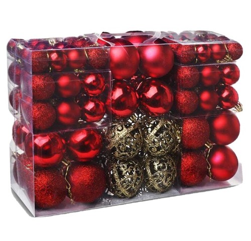 Set palle natale rosse - palle, di