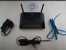 MODEM ROUTER Wi-Fi D-Link N300 ADSL 2 con 4 porte LAN e una porta USB