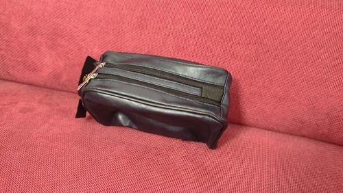 Pochette uomo blu zip da - blu,
