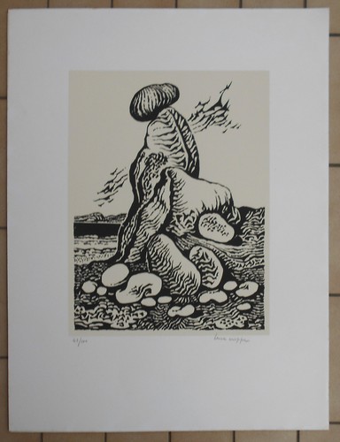 Luca crippa litografia firmata - crippa,
