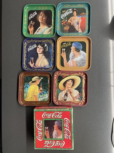 Scatola sottobicchieri coca - sottobicchieri,