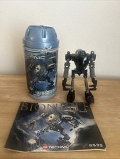 Lego Bionicle Onua 2001 set #8532 100% completo di bidone manuale