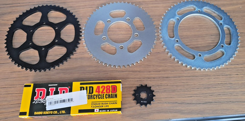 Kit catena corona pignone - , swm