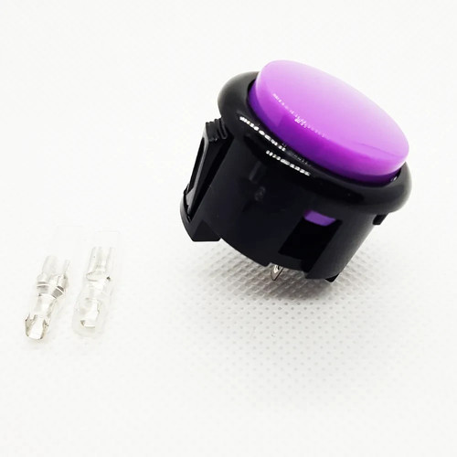Pulsante arcade viola - pulsante, 30