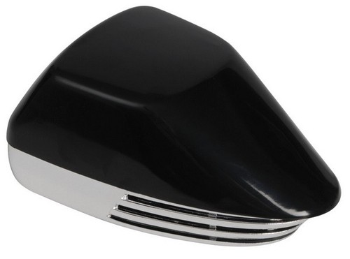 Tromba abs cromato nero - cromato, v