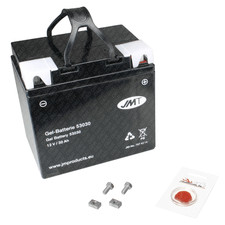 BMW R 65, 85-93, batteria gel 30Ah senza manutenzione pronta all'avvio (incluso deposito)