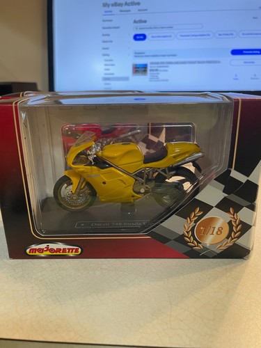Moto majorette giallo ducati - moto,