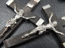 ⭐2 crocifissi antichi, legno