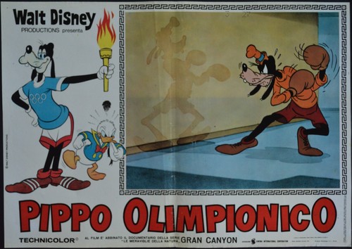 Fotobusta pippo olimpionico - pippo,