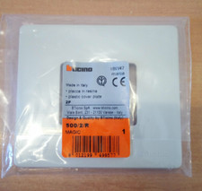 PLACCA BTICINO 500/2/R RESINA MAGIC AVORIO