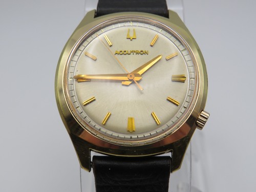 Bulova accutron 2180 10k rgp - bulova,