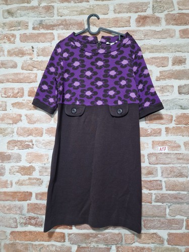 Marella vestito floreale viola - marella,