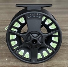 Mulinello a mosca liquido Lamson 7/8 Wt nuovo con nuovissima linea Rio!