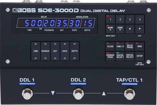 Boss sde 3000d - boss, delay