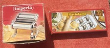 Macchina per pasta IMPERIA Tipo Lusso SP150 con tagliatelle e taglierina e lampada per raviola in scatola