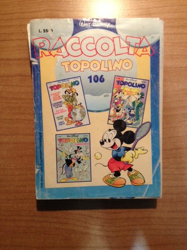 Topolino raccolta 106 - topolino,