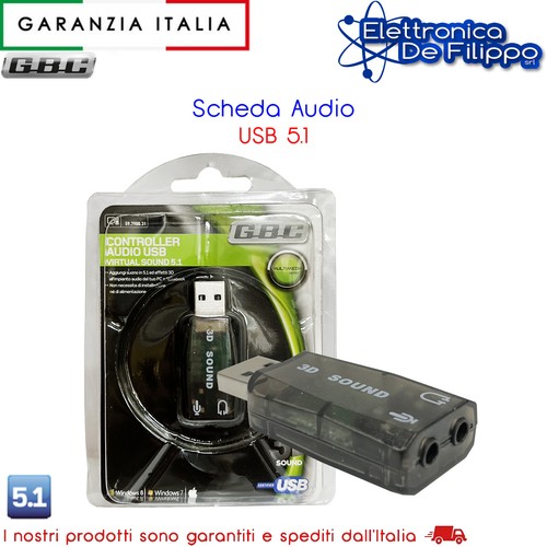 Adattatore usb jack 5mm - jack, 3.5mm