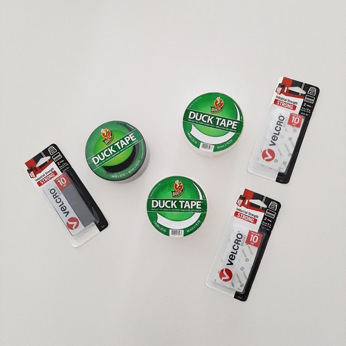 Bundle velcro strips and - bundle, of